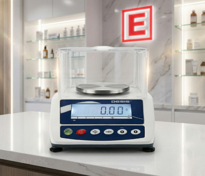 ilaç tartımı için eczane terazisi